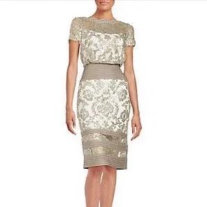 Tadashi Shoji Sequin mid length dress